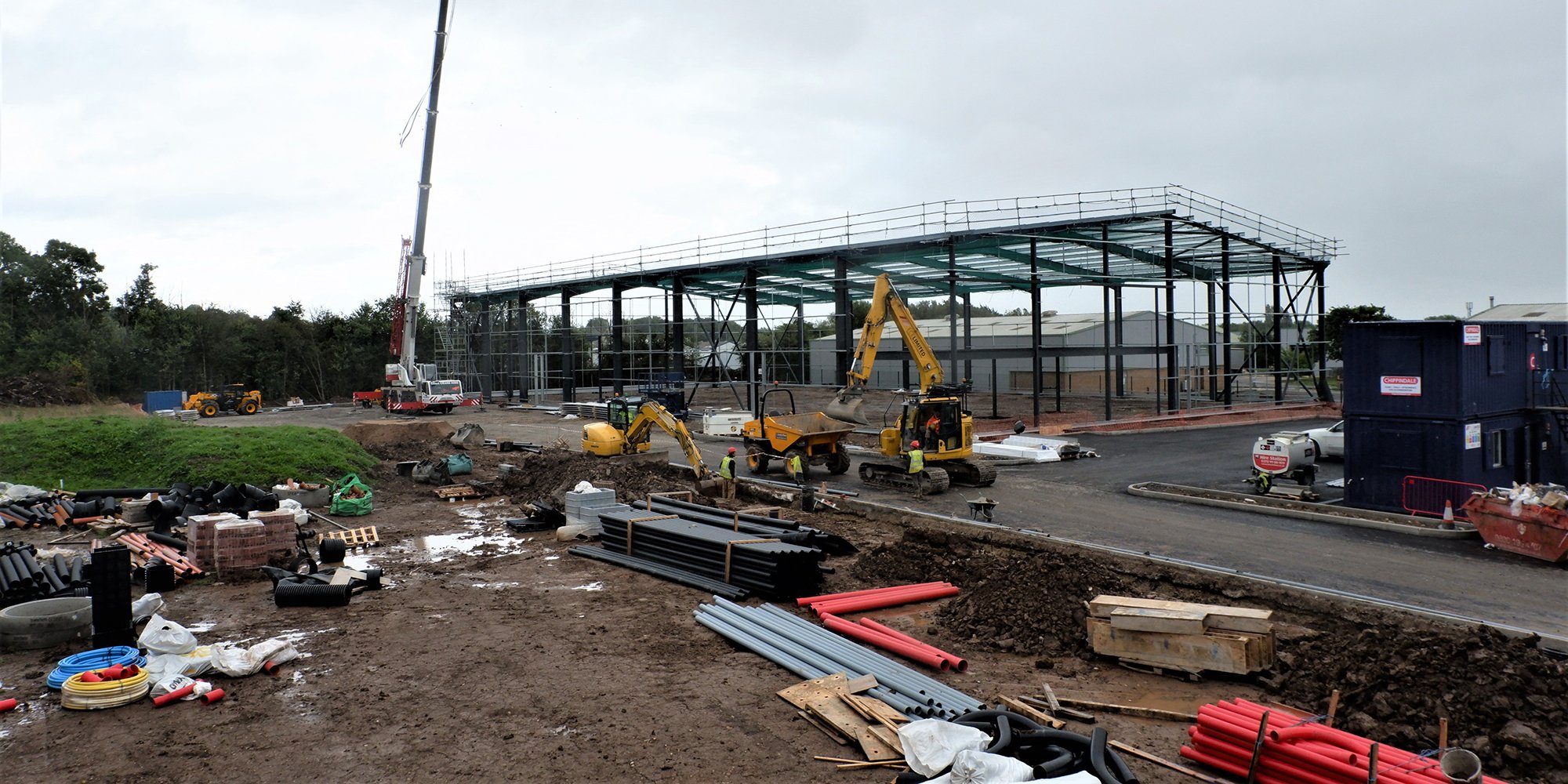 Swift Progress on New Development Sites at Wrexham Industrial Estate – Featured Image