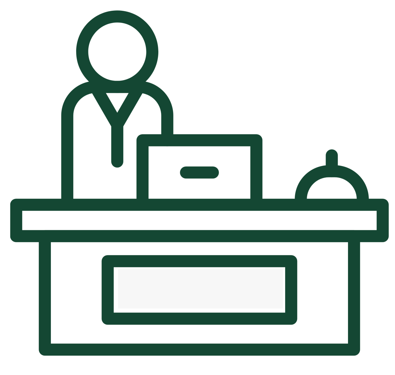 Manned Reception Icon